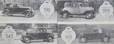 Chevrolet Modelprogram 1930 Carbrochure (7707)